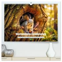 Produktbild: M&auml;rchenhafte Eichh&ouml;rnchen (hochwertiger Premium Wandkalender 2027 DIN A2 quer), Kunstdruck in Hochglanz