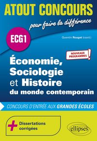 Produktbild: &Eacute;conomie, Sociologie et Histoire du monde contemporain - ECG1 - Nouveaux programmes