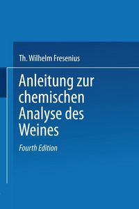 Produktbild: Anleitung zur chemischen Analyse des Weines