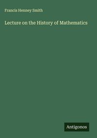 Produktbild: Lecture on the History of Mathematics