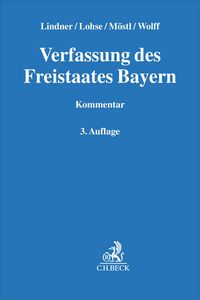 Produktbild: Verfassung des Freistaates Bayern