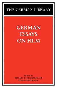 Produktbild: German Essays on Film
