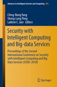 Produktbild: Security with Intelligent Computing and Big-data Services