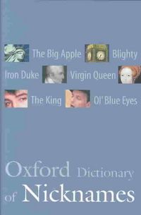 Produktbild: Oxford Dictionary of Nicknames