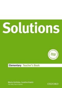 Produktbild: Falla, T: Solutions Elementary: Teacher's Book