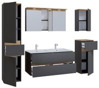 Produktbild: 6 tlg. Badm&ouml;bel-Set mit Waschbecken Cosila-I 111cm