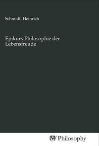 Produktbild: Epikurs Philosophie der Lebensfreude