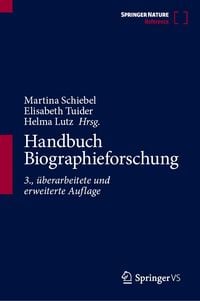 Produktbild: Handbuch Biographieforschung