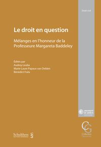 Produktbild: Le droit en question
