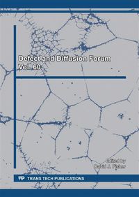 Produktbild: Defect and Diffusion Forum Vol. 60