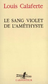 Produktbild: Le sang violet de l'am&eacute;thyste
