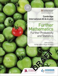 Produktbild: Cambridge International AS & A Level Further Mathematics Further Probability & Statistics