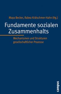 Produktbild: Fundamente sozialen Zusammenhalts