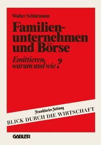 Produktbild: Familienunternehmen und B&ouml;rse