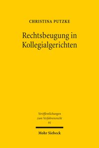 Produktbild: Rechtsbeugung in Kollegialgerichten