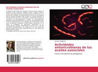 Produktbild: Actividades antimicrobianas de los aceites esenciales