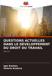 Produktbild: QUESTIONS ACTUELLES DANS LE D&Eacute;VELOPPEMENT DU DROIT DU TRAVAIL