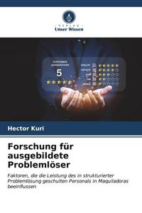 Produktbild: Forschung f&uuml;r ausgebildete Probleml&ouml;ser