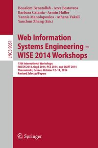 Produktbild: Web Information Systems Engineering &ndash; WISE 2014 Workshops