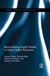 Produktbild: Reconsidering English Studies in Indian Higher Education