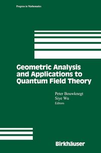Produktbild: Geometric Analysis and Applications to Quantum Field Theory