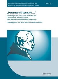 Produktbild: Durst nach Erkenntnis...