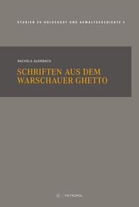 Produktbild: Schriften aus dem Warschauer Ghetto