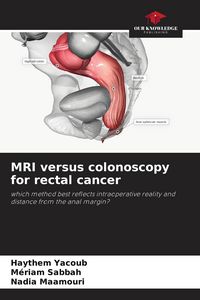 Produktbild: MRI versus colonoscopy for rectal cancer