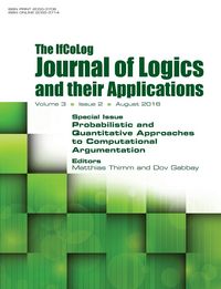 Produktbild: IfColog Journal of Logics and their Applications. Volume 3, number 2