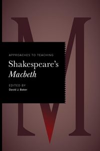Produktbild: Approaches to Teaching Shakespeare's Macbeth