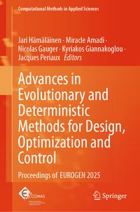 Produktbild: Advances in Evolutionary and Deterministic Methods for Design, Optimization and Control