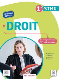 Produktbild: Droit 1re stmg 2021 pochette eleve