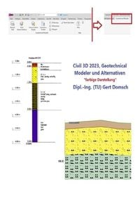 Produktbild: Civil 3D Version 2023 / Civil 3D 2023 Geotechnical Modeler und Alternativen " farbig f&uuml;r Anwender"
