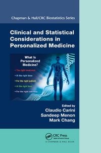 Produktbild: Clinical and Statistical Considerations in Personalized Medicine
