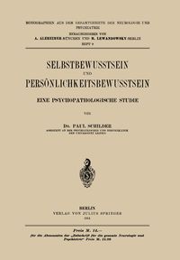 Produktbild: Selbstbewusstsein und Pers&ouml;nlichkeitsbewusstsein