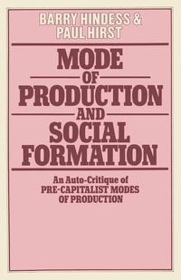 Produktbild: Mode of Production and Social Formation