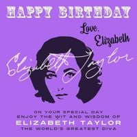 Produktbild: Happy Birthday-Love, Elizabeth
