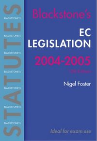 Produktbild: EC Legislation 2003-2004