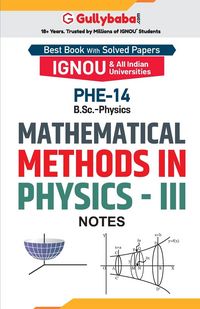 Produktbild: PHE-14 Mathematical Methods in Physics-III