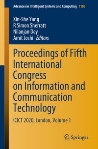 Produktbild: Proceedings of Fifth International Congress on Information and Communication Technology