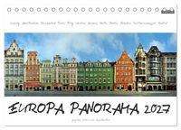 Produktbild: Europa Panorama 2027 (Tischkalender 2027 DIN A5 quer), CALVENDO Monatskalender