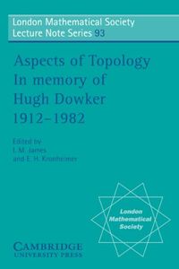 Produktbild: Aspects of Topology