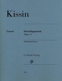 Bild vom Artikel Kissin, Evgeny - Streichquartett op. 3 vom Autor Evgeny Kissin