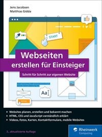 Produktbild: Webseiten erstellen f&uuml;r Einsteiger