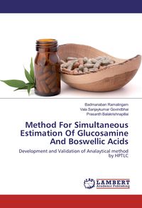 Produktbild: Method For Simultaneous Estimation Of Glucosamine And Boswellic Acids