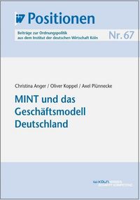 Produktbild: MINT und das Gesch&auml;ftsmodell Deutschland