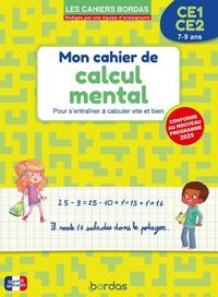 Produktbild: Mon cahier de calcul mental CE1, CE2, 7-9 ans