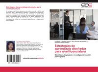 Produktbild: Estrategias de aprendizaje dise&ntilde;adas para nivel licenciatura