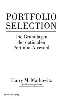 Produktbild: Portfolio Selection
