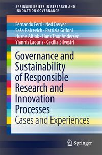 Produktbild: Governance and Sustainability of Responsible Research and Innovation Processes